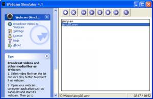 Webcam Simulator XP Edition 5.3 - náhled