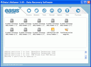 EASIS Data Recovery 4.4 - náhled