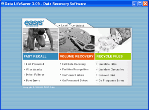 EASIS Data Recovery 4.4 - náhled