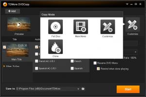 TDMore DVD Copy 1.0.0.2 - náhled