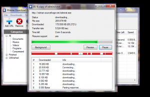 Xtreme Download Manager 5.4.27 - náhled
