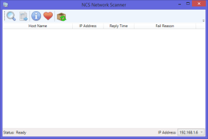 NCS Network Scanner 1.0.2.1 - náhled
