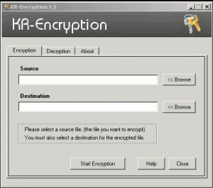 KR-Encryption 1.4 - náhled
