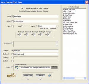 MP3 EZlib 2.5 - náhled
