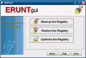 ERUNTgui 1.1 - náhled