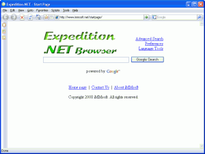 Expedition.NET Browser 3.1 - náhled
