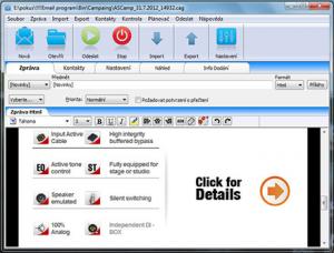 EMS - Email Marketing Studio 2.0.1 - náhled