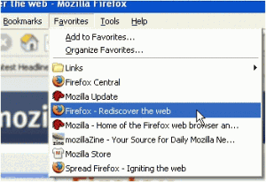 PlainOldFavorites 1.0 - náhled