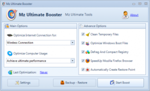 Mz Ultimate Booster 5.1.0 - náhled