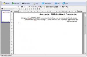 Boxoft PDF to Word 2.0 - náhled