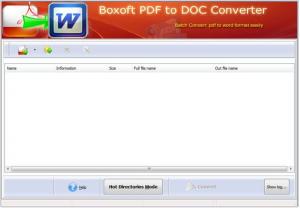 Boxoft PDF to Word 2.0 - náhled