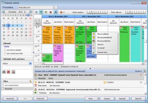 OBERON - agenda firmy - náhled