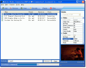 Mobile Video Converter 1.23 - náhled