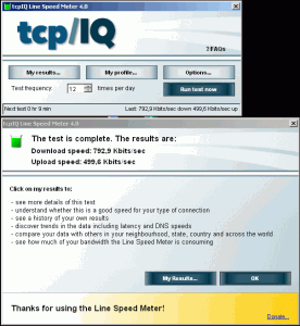 Line Speed Meter 4.0 - náhled
