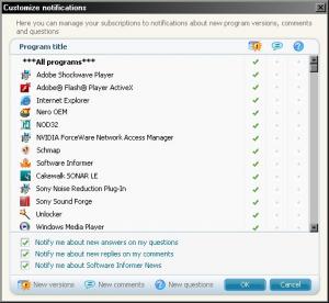 Software Informer 1.0 - náhled