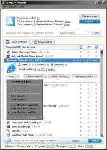 Software Informer 1.0 - náhled