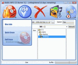 Abdio MP3 CD Burner 7.86 #10628 - náhled