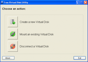 Virtual Disk Utility 1.0.32384 - náhled