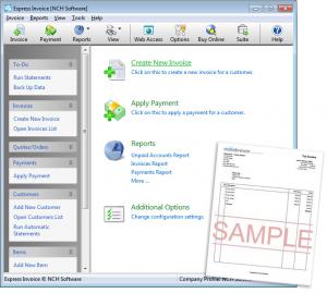 Express Invoice 6.03 - náhled