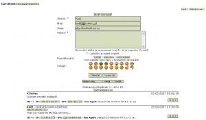 Guestbook 3.2 - náhled