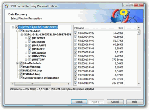 O&O FormatRecovery Personal Edition 4.0.727 - náhled