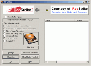 UltraWipe 1.51 - náhled