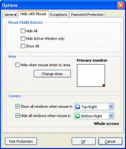 Hide My Windows 1.9.9 - náhled