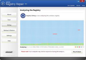 Simnet Registry Repair 2011 3.1.1.2 - náhled