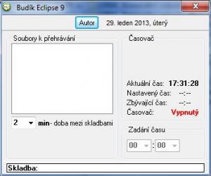 Budík Eclipse 9.4 - náhled