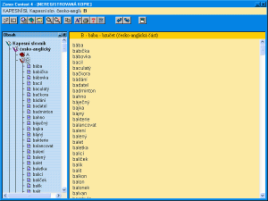 Stromová struktura - náhled