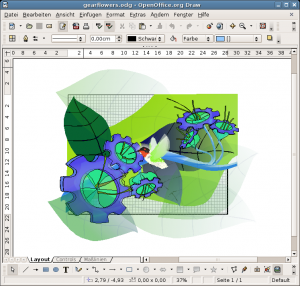 SVG Import Filter for OpenOffice 1.2.2 - náhled