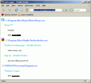 Light Logger 6.8.6.0 - náhled