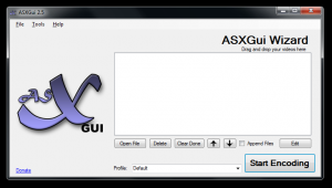 ASXGui 2.5.7 - náhled