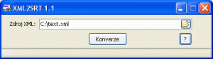Xml2Srt 1.1 - náhled