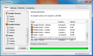 PCleaner 1.2 - náhled