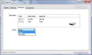 PCleaner 1.2 - náhled