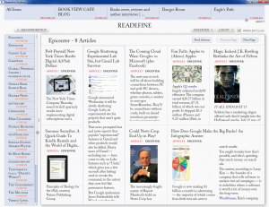 Readefine Desktop 2.49 - náhled