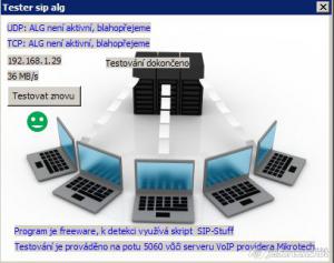 SIP ALG tester 1.2 - náhled