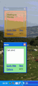 FloatingNotes 1.3 - náhled