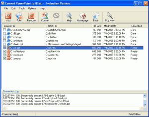 Convert PowerPoint to HTML 1.50 - náhled