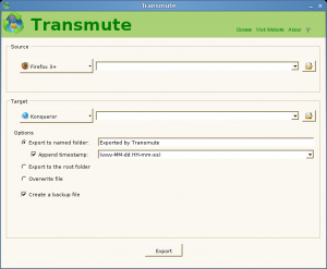 Transmute 2.70 - náhled