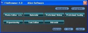 FileBrowser 4.0 alpha - náhled