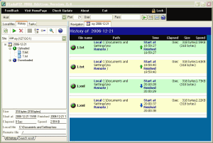 BladeFTP 2.7 - náhled