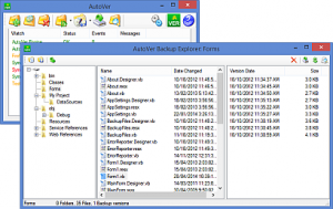 AutoVer 2.2.1 - náhled
