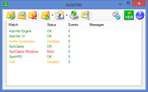 AutoVer 2.2.1 - náhled