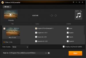 TDMore DVD Converter 1.0.0.2 - náhled