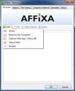 Affixa Desktop 3.2014.11.10 - náhled