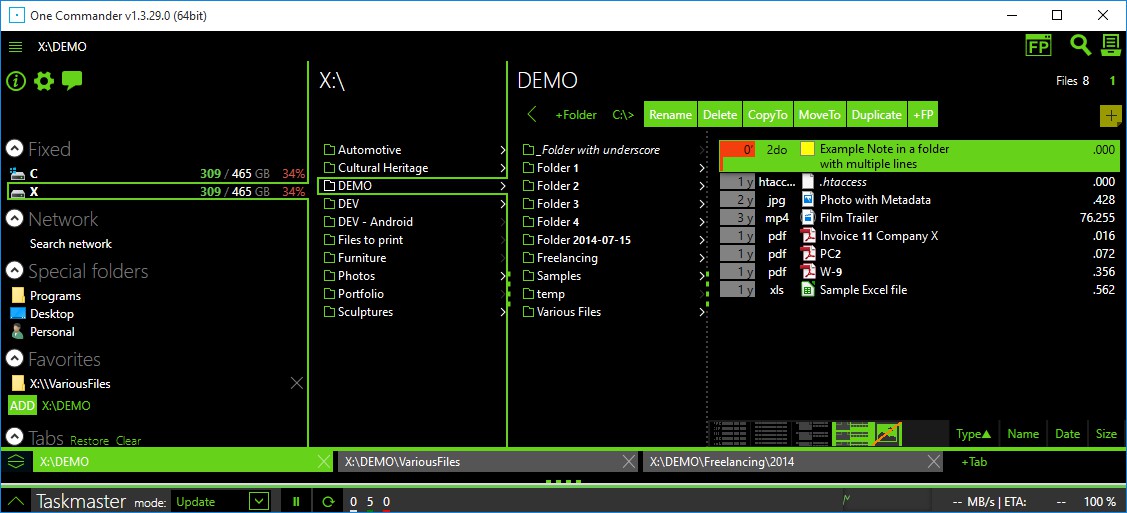 One Commander 3.46.0 instal the new version for windows