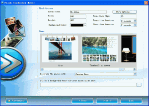 Flash Slideshow Maker 5.10 - náhled