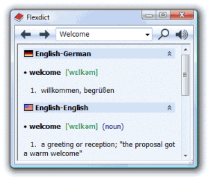 Flexdict 1.6.0 - náhled